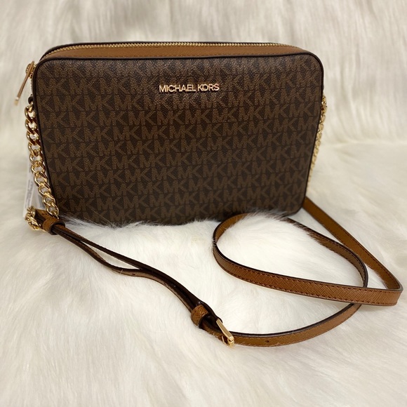 MK LARGE JET SET TRAVEL CROSSBODY - Picture 4 of 8